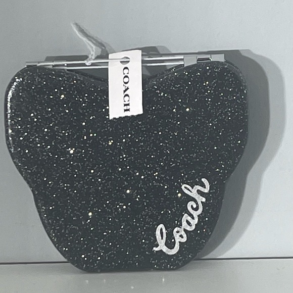 NWT🖤 Coach Compact Mirror - Picture 1 of 3